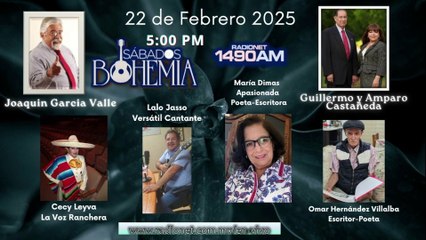 Sábados de Bohemia - 22 de febrero 2025