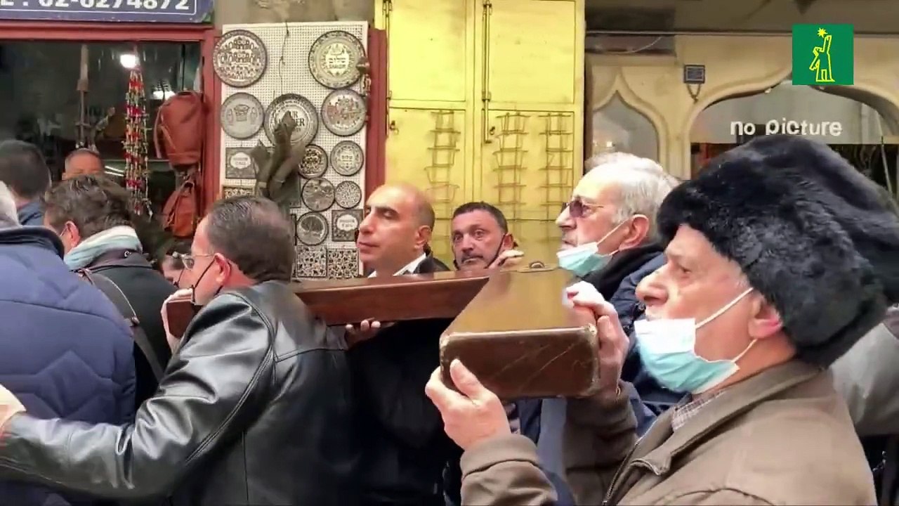 Un vía crucis concurrido conmueve a una Jerusalén apagada por la pandemia