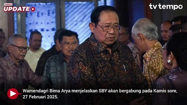 SBY Dijadwalkan Isi Materi Retret Kepala Daerah di Akmil Magelang