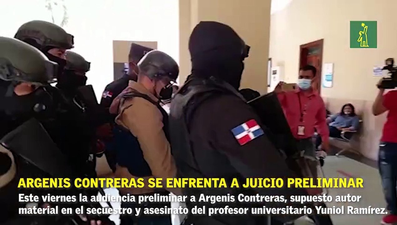 Argenis Contreras se enfrenta a juicio preliminar por asesinato de Yuniol Ramírez.