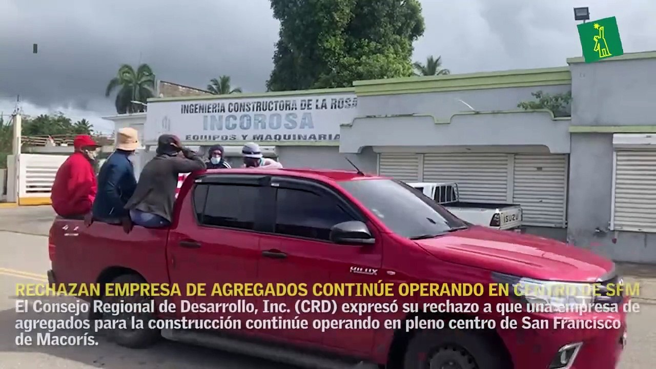 Rechazan empresa de agregados continúe operando en pleno centro de San Francisco de Macorís