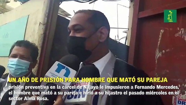 Un año de prisión en San Pedro de Macorís para hombre que mató su pareja en Alma Rosa