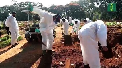 Brasil supera las 350.000 muertes por covid