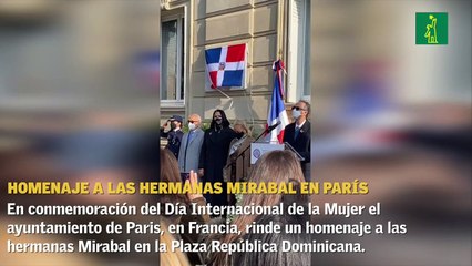 Homenaje a las hermanas Mirabal en París