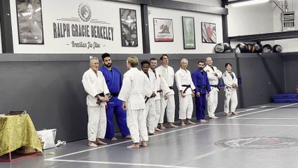 Brandon gets Judo Brown Belt