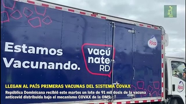 Así fue la llegada del primer lote de vacunas anticovid del mecanismo COVAX