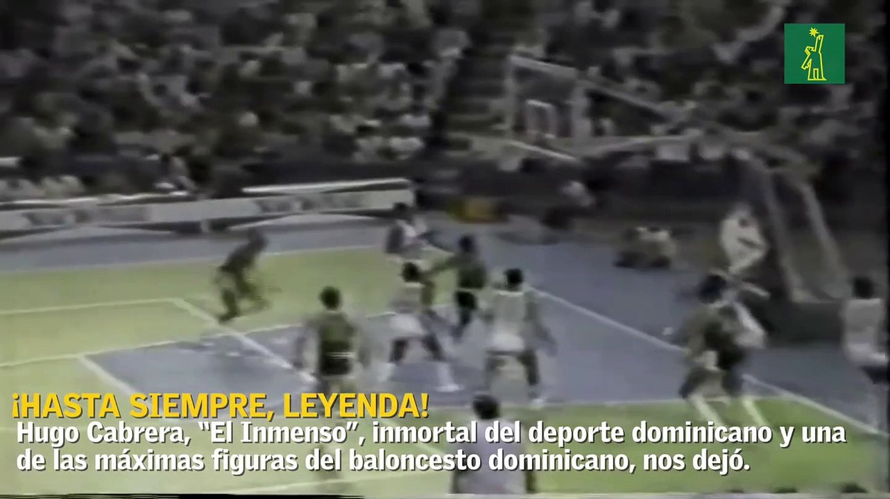 Falleció Hugo Cabrera, estrella del baloncesto dominicano - Vídeo ...