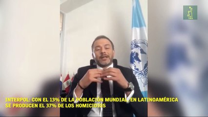 Interpol: Con el 13% de la población mundial, en Latinoamérica se producen el 37% de los homicidios