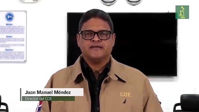 Mantienen 21 provincias en alerta por las lluvias que continuarán este miércoles