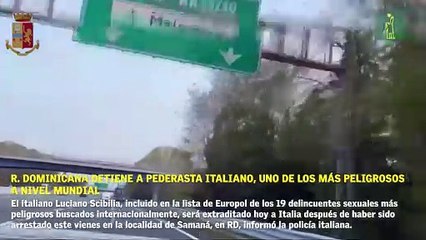 R. Dominicana detiene a pederasta italiano, uno de los más peligrosos a nivel mundial