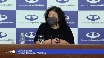 Ministra de Salud argentina dice que Copa América "no está definida en un 100%"