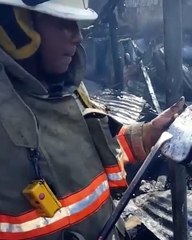 El mensaje bíblico que encontraron los bomberos tras incendio en San Carlos