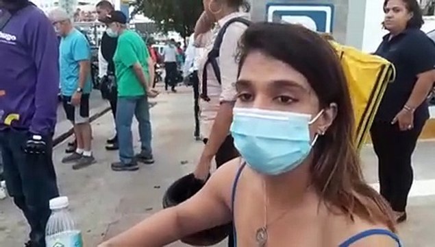 Dos mujeres heridas al yipeta embestir motocicleta en avenida Abraham Lincoln