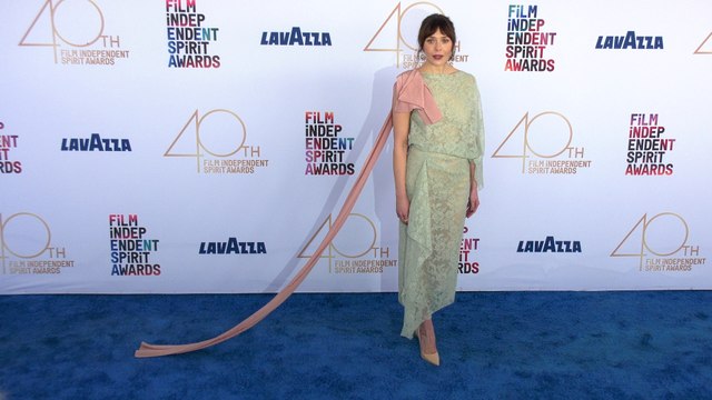 Elizabeth Olsen 2025 Film Independent Spirit Awards Blue Carpet Arrivals