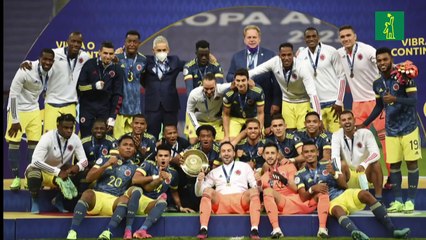 Colombia es tercero en Copa América-2021 al derrotar 3-2 a Perú