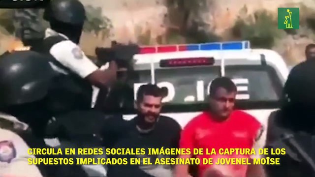 Circula en redes sociales imágenes de la captura de los supuestos implicados en el asesinato de Jovenel Moïse