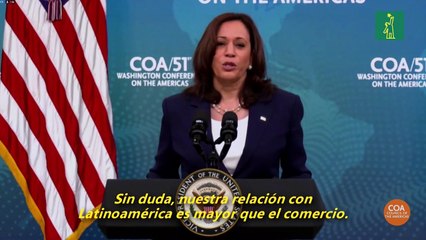 Kamala Harris: Relación entre EEUU y Latinoamérica es mucho más que comercio