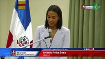 Arlenis Sosa es reconocida en el Senado de la República por su trayectoria