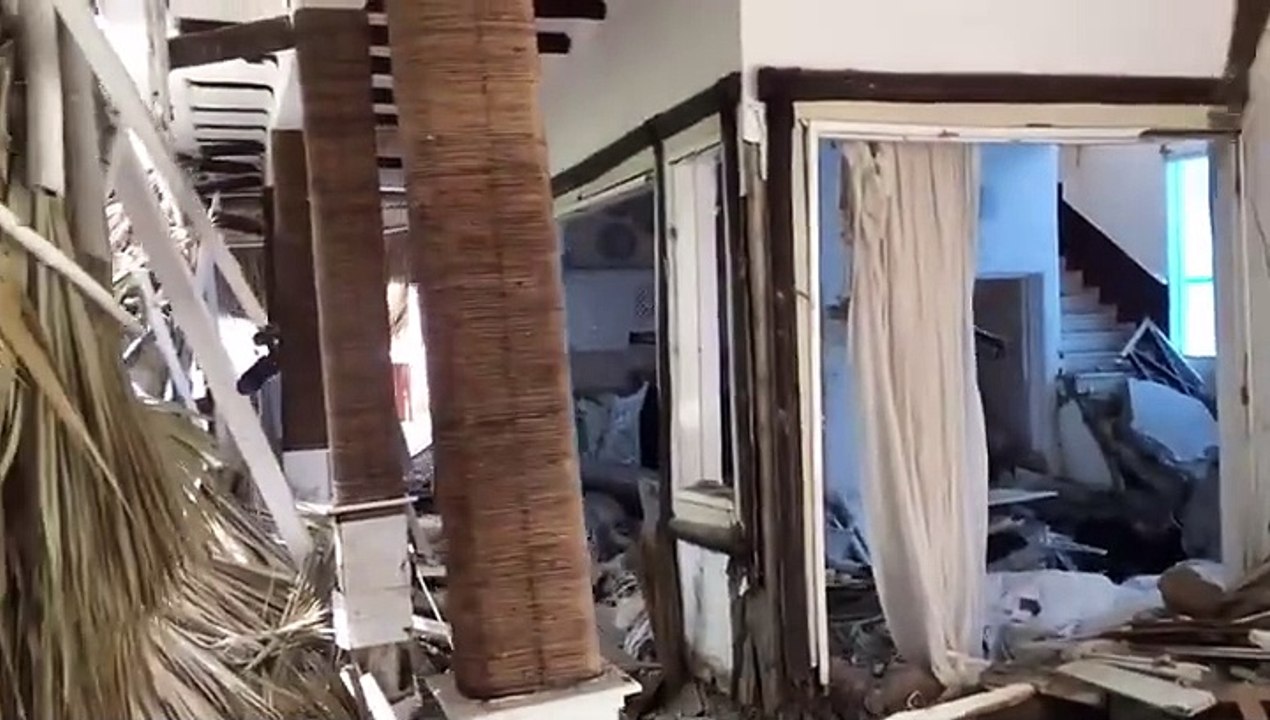 Explosión por fuga de gas destruye villa en Las Terrenas, Samaná