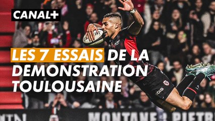 Le récital du Stade Toulousain face à Bayonne