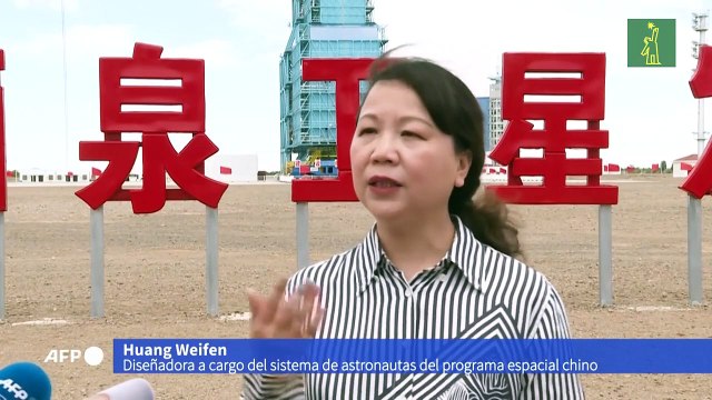 Los astronautas chinos despegaron hacia su estación espacial