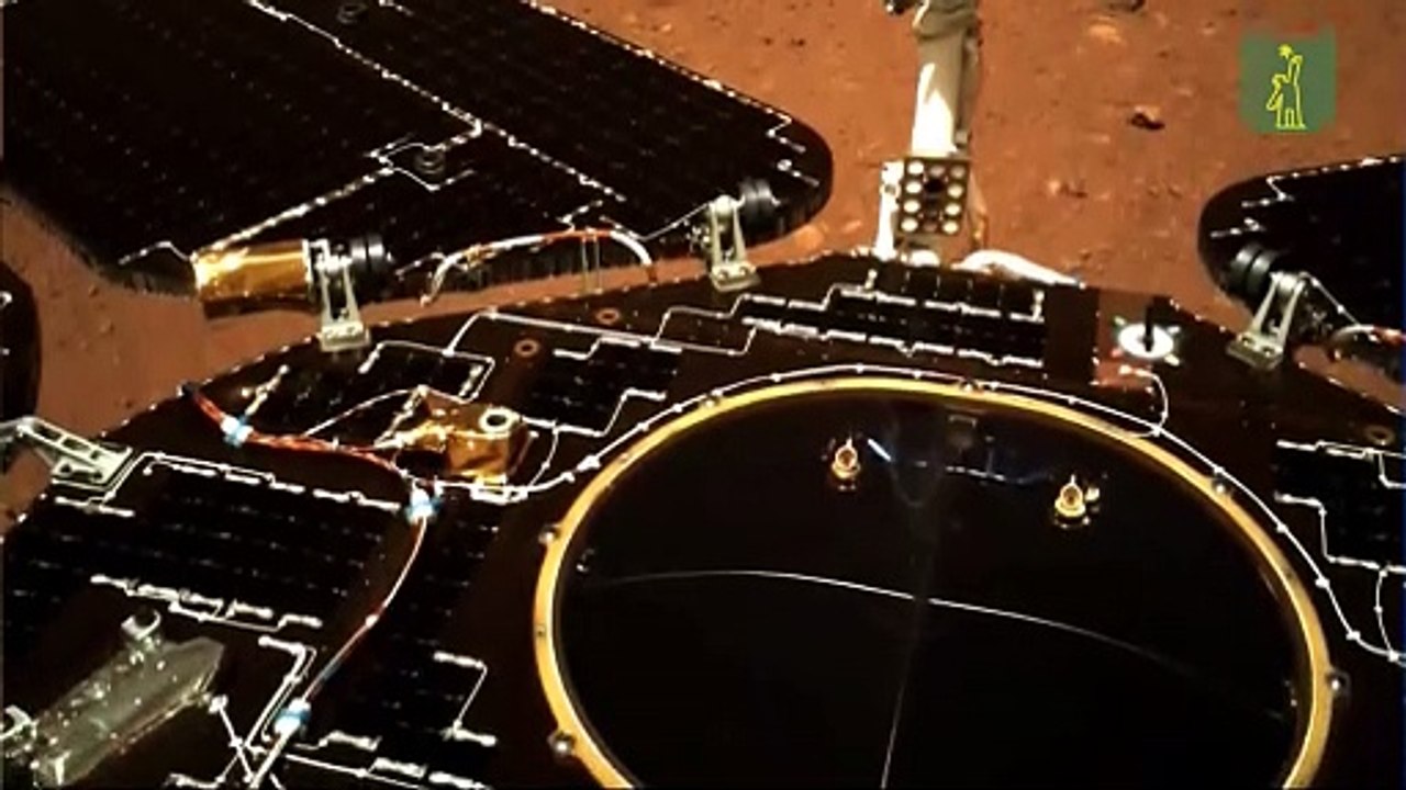 La sonda china Tianwen-1 envía las primeras imágenes tras su llegada a Marte