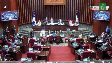 Héctor Acosta canta “Paz en la Tormenta” en sesión del Senado por situación de pandemia