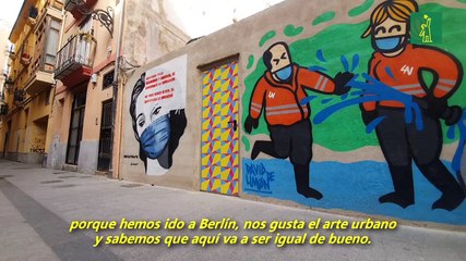 Valencia se convierte en referente del "street art" durante la pandemia