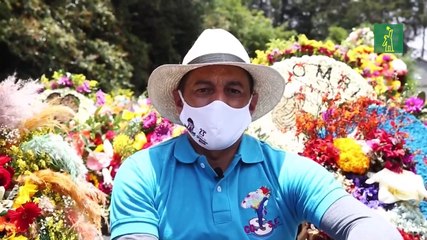 Silleteritos desfilan como un abrebocas de la Feria de las Flores de Medellín