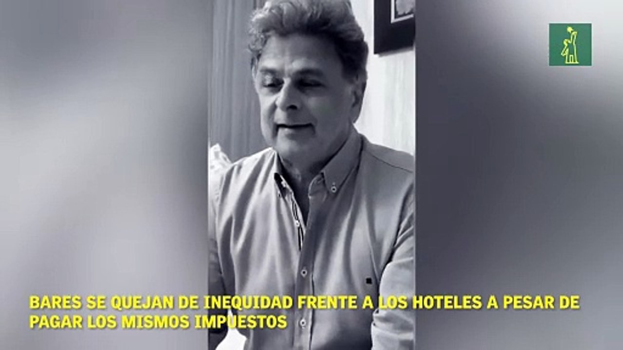 Bares se quejan de inequidad frente a los hoteles a pesar de pagar los mismos impuestos.