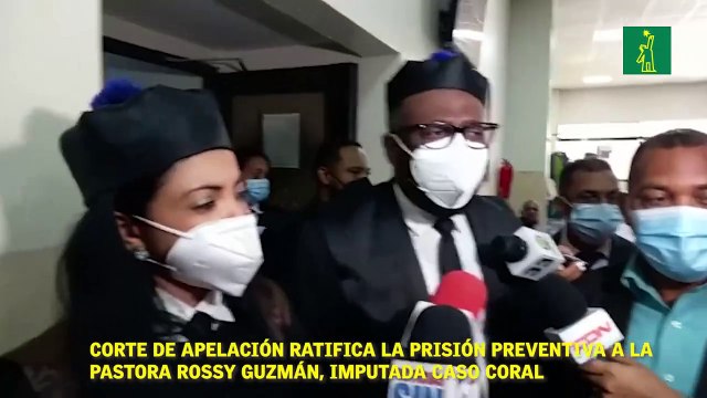 Corte de Apelación ratifica la prisión preventiva a la pastora Rossy Guzmán, imputada caso Coral.