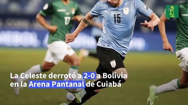 Uruguay a cuartos de final de Copa América con trabajada victoria 2-0 ante Bolivia