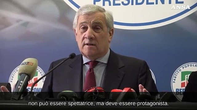 Ucraina, Tajani: L'Europa deve essere protagonista con gli Usa