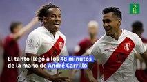 Perú ganó 1-0 a Venezuela y clasificó segundo a cuartos de la Copa América