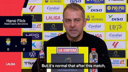 Flick admits Barcelona must improve to win LaLiga