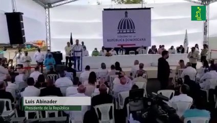 Presidente Luis Abinader Inaugura Mercado Municipal en Villa la Mata de Cotuí