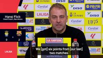 Flick admits Barcelona must improve to win LaLiga