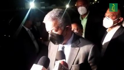 Leonel Fernández habla de la salud de su madre Yolanda