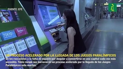 Tokio rompe sus barreras en un proceso acelerado por la llegada de los Juegos Paralímpicos