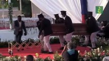 Funeral del asesinado presidente haitiano fue asediado por protestas