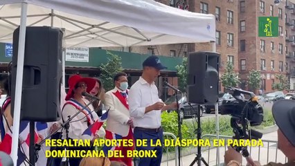 Resaltan aportes de la diáspora en Parada Dominicana del Bronx