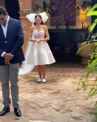 El emocionante momento de la comunicadora Gabi Desangles y su prometido previo a su boda