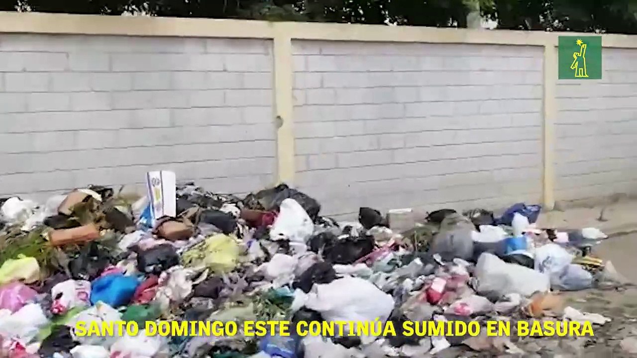 Santo Domingo Este continúa sumido en basura - Vídeo Dailymotion