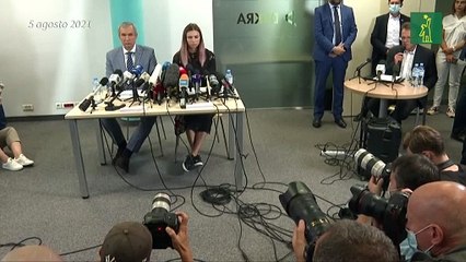 El COI retira acreditaciones a dos entrenadores bielorrusos por caso de atleta Tsimanouskaya