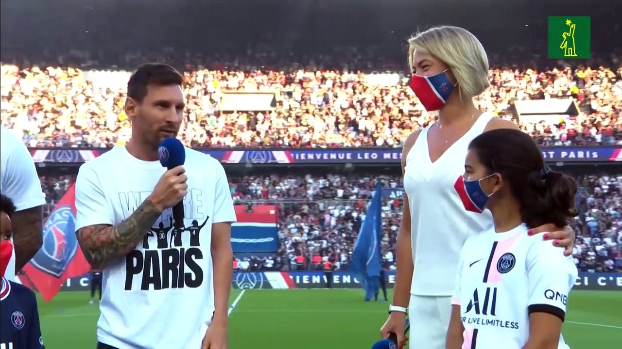Messi, Ramos y demás fichajes parisinos presentados en Parque de los Príncipes