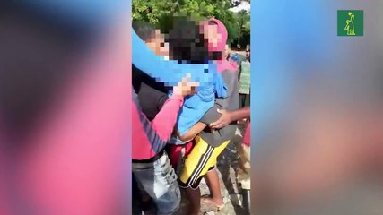 Mujer en estado grave muere por falta de puente sobre río Nizao en Rancho Arriba