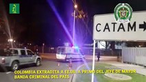 Colombia extradita a EE.UU. a primo del jefe de mayor banda criminal del país