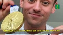 Tom Daley, el atleta que se hizo viral por tejer en los juegos olímpicos