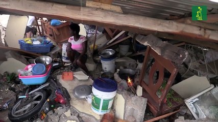 Grace no da tregua en el sur de Haití tres días después del terremoto