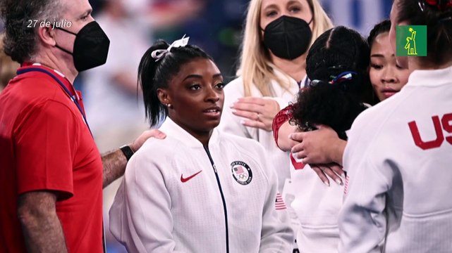 Simone Biles inscrita para la final de barra de equilibrio del martes